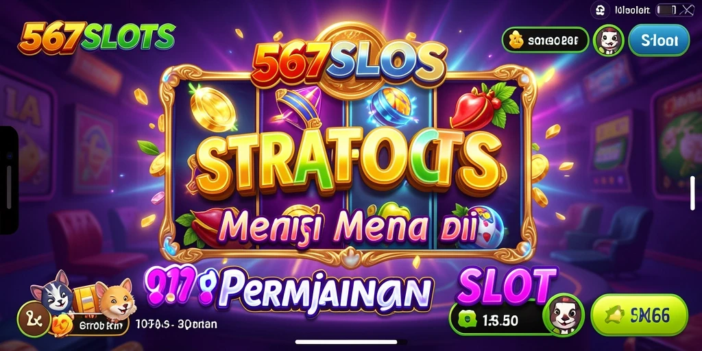 Tampilan gameplay 567SLOTS yang menarik dan strategis.