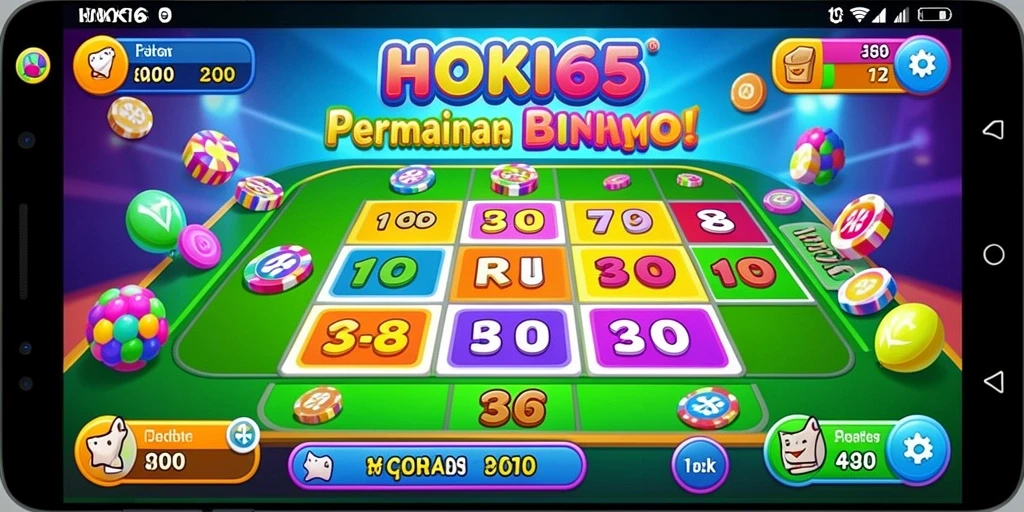Screenshot HOKI65 menunjukkan gameplay Bingo yang seru dan menarik.