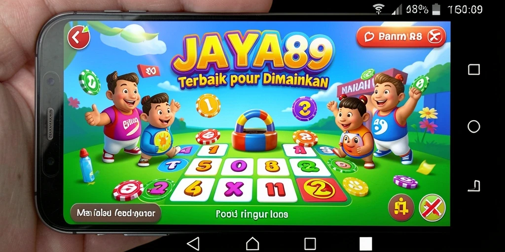 Screenshot gameplay utama JAYA89 dengan suasana Bingo yang menggembirakan.