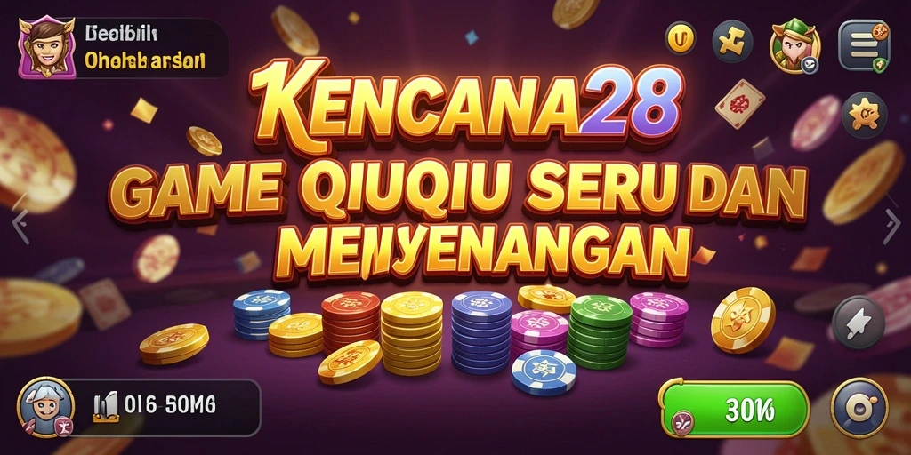 Tampilan gameplay seru KENCANA28 dengan kartu QiuQiu yang mendebarkan.