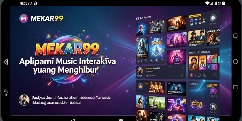 Tampak gameplay interaktif MEKAR99 yang penuh warna dan menyenangkan.
