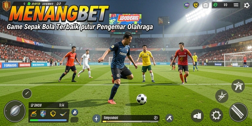 Tampilan gameplay menarik di MENANGBET dengan fitur sepak bola yang seru.