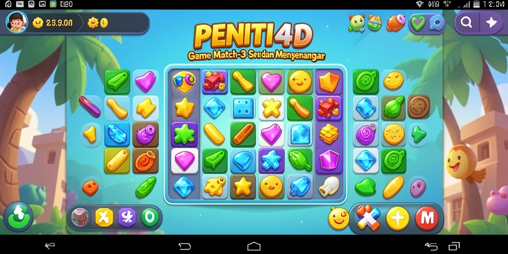Gameplay seru PENITI4D dengan grafis menarik.