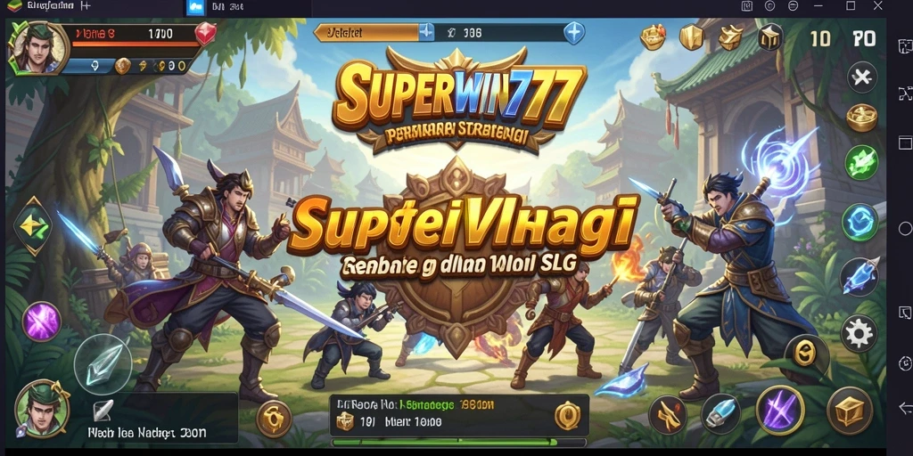 Tampilan gameplay <strong>SUPERWIN777</strong> yang menakjubkan dan penuh strategi.