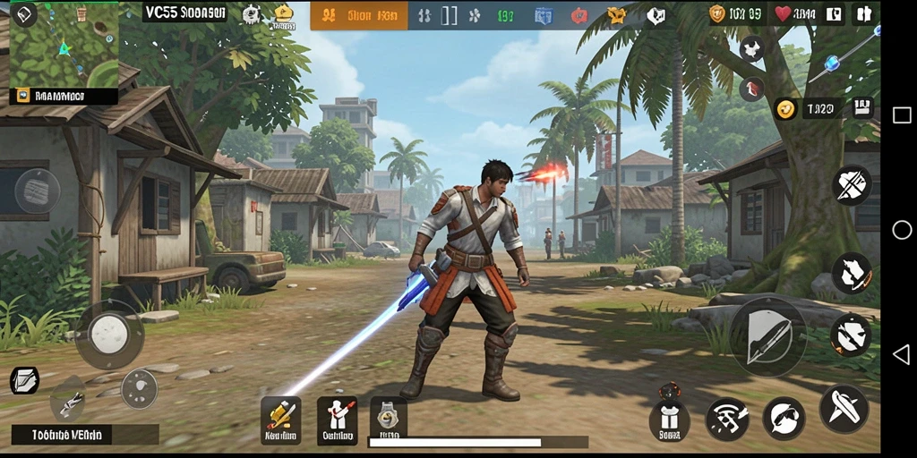 Tampilan gameplay VC55 dengan aksi dan interaksi menarik.
